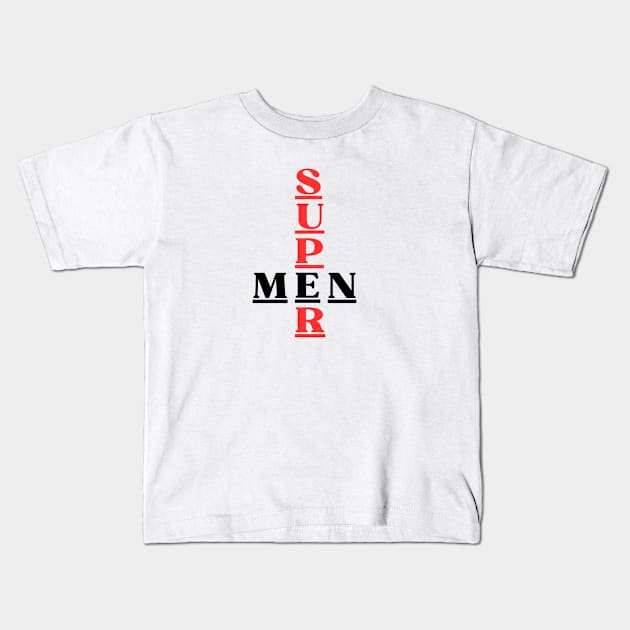 SUPERMEN Kids T-Shirt by RDproject
